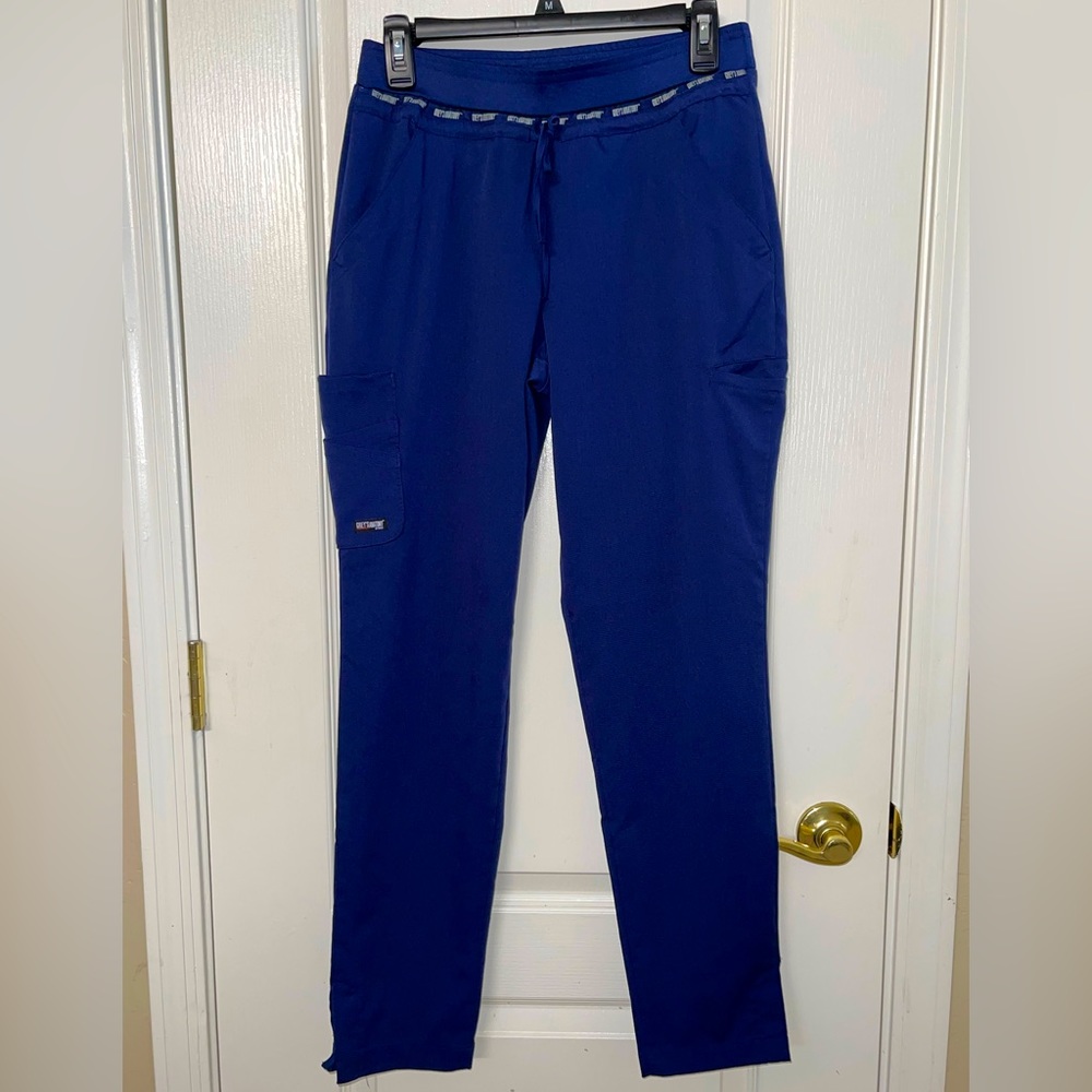 Grey’s Anatomy by Barco women’s scrub pants small petite blue